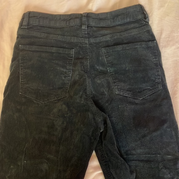 Cotton On Courdoroy High-Rise Flare Black Pants - Picture 6 of 6